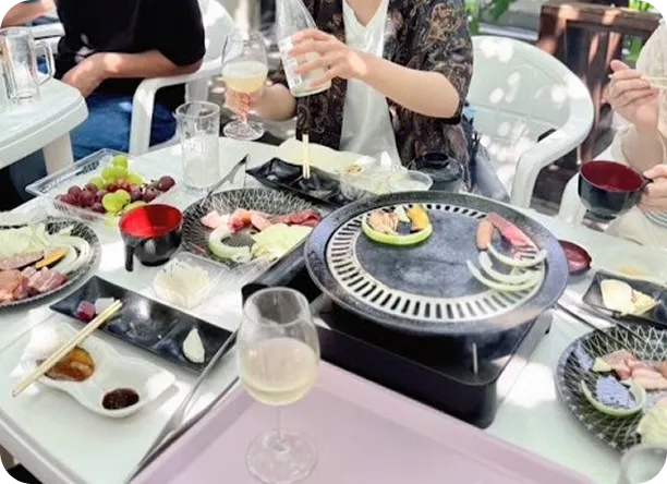 友遊館(勤労青少年ホーム)の日帰りBBQ交流会